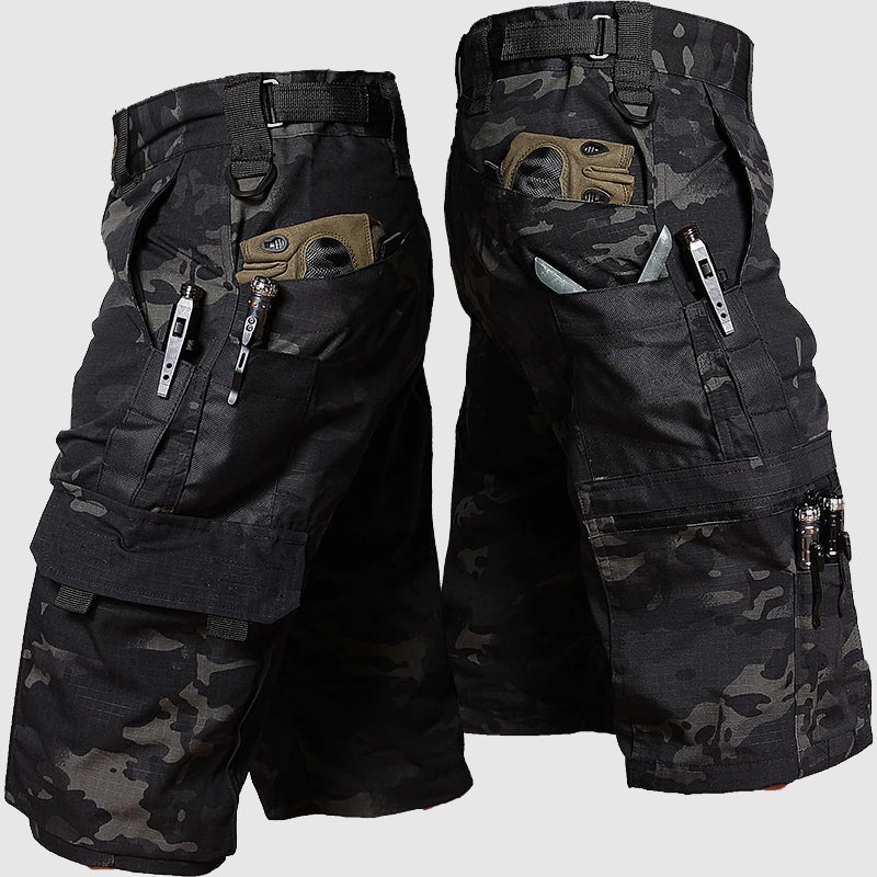 Image of Men's Multi-Pocket Tactical Cargo Shorts