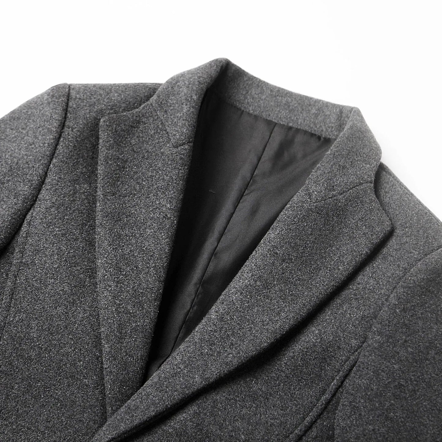 Image of Men's Notch Lapel Overcoat
