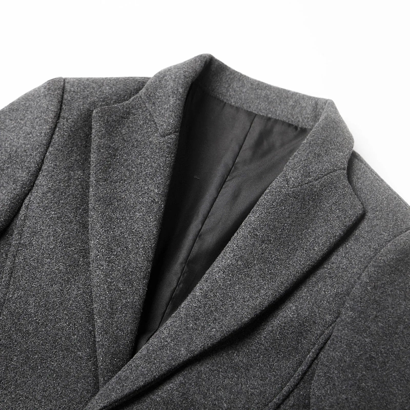 Image of Men's Notch Lapel Overcoat