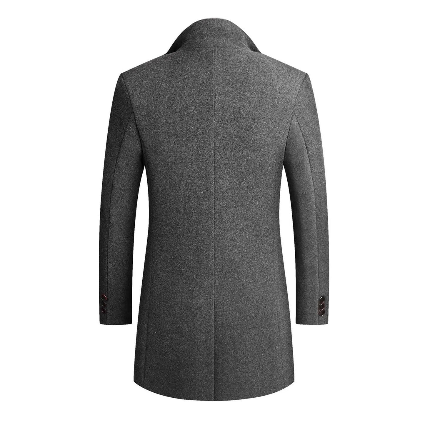 Image of Men's Notch Lapel Overcoat