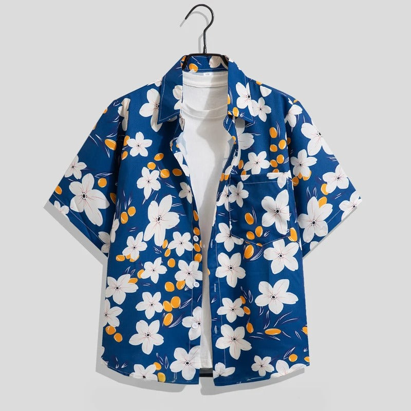 Image of Men's Printed Short Sleeve Shirt