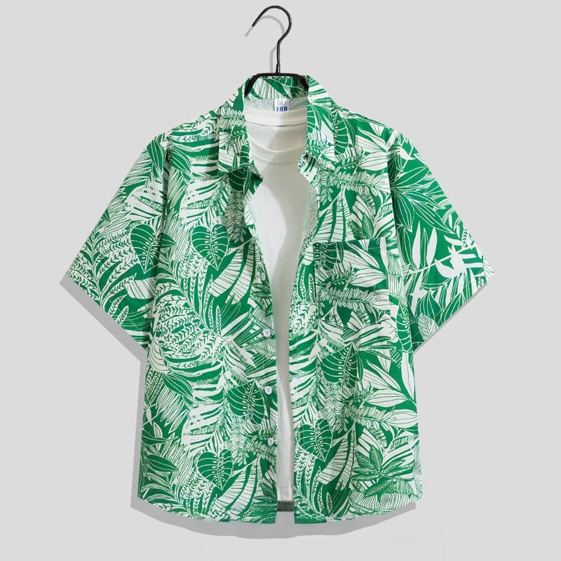 Image of Men's Printed Short Sleeve Shirt