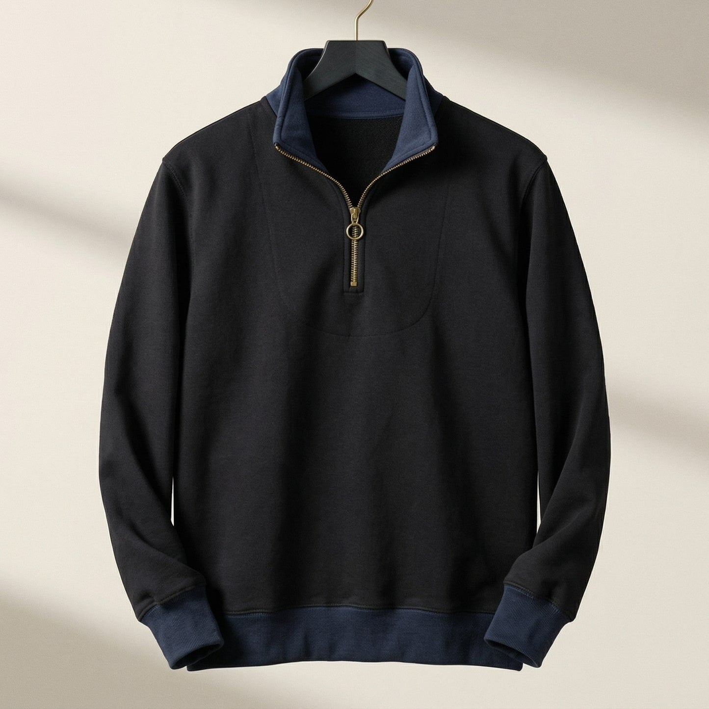 Image of Men's Quarter Zip Pullover Sweater