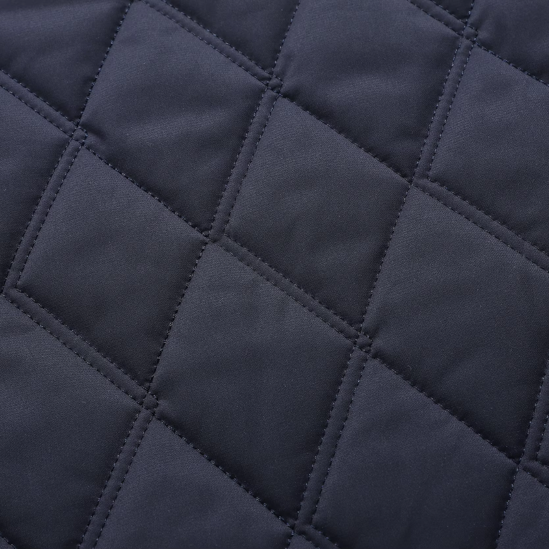 Image of Men's Quilted Collared Jacket