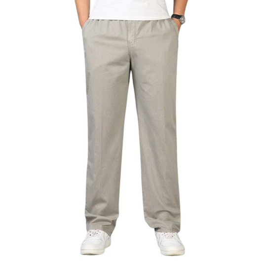 Image of Men's Relaxed Fit Straight Leg Casual Pants