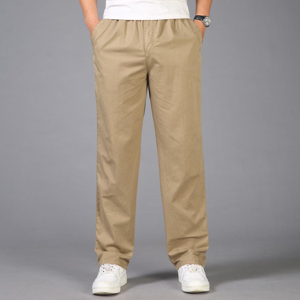 Image of Men's Relaxed Fit Straight Leg Casual Pants