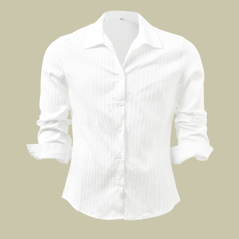 Image of Men's Slim-Fit Button-Down Shirt