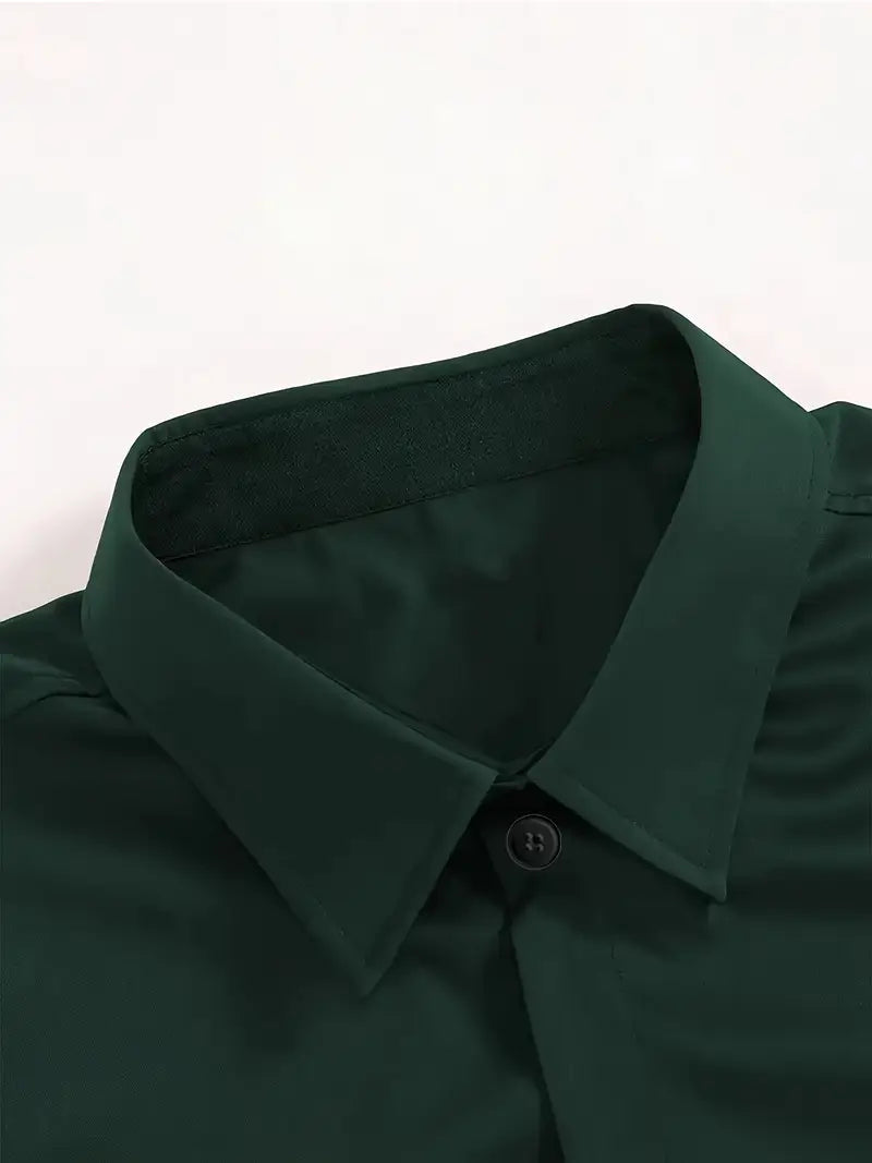 Image of Men's Slim-Fit Dress Shirt
