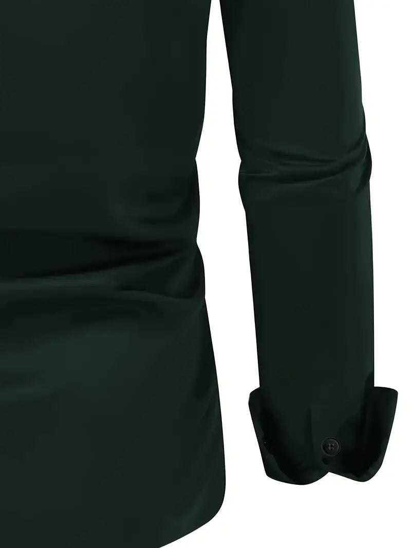 Image of Men's Slim-Fit Dress Shirt