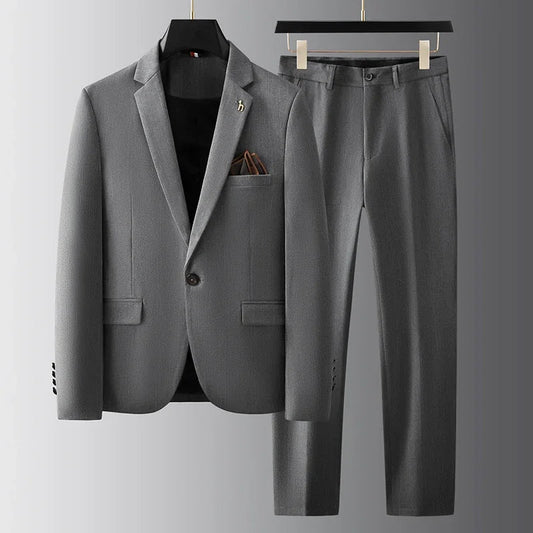 Image of Men's Slim-Fit Suit Set