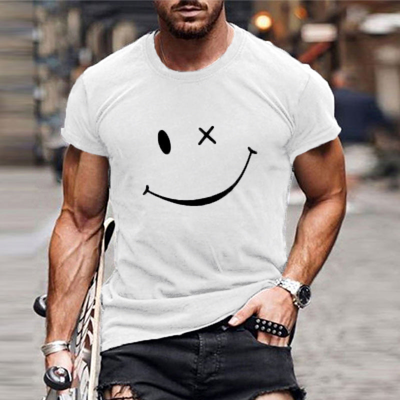 Image of Men's Smiley Face Graphic T-Shirt
