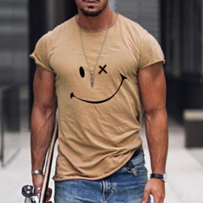 Image of Men's Smiley Face Graphic T-Shirt