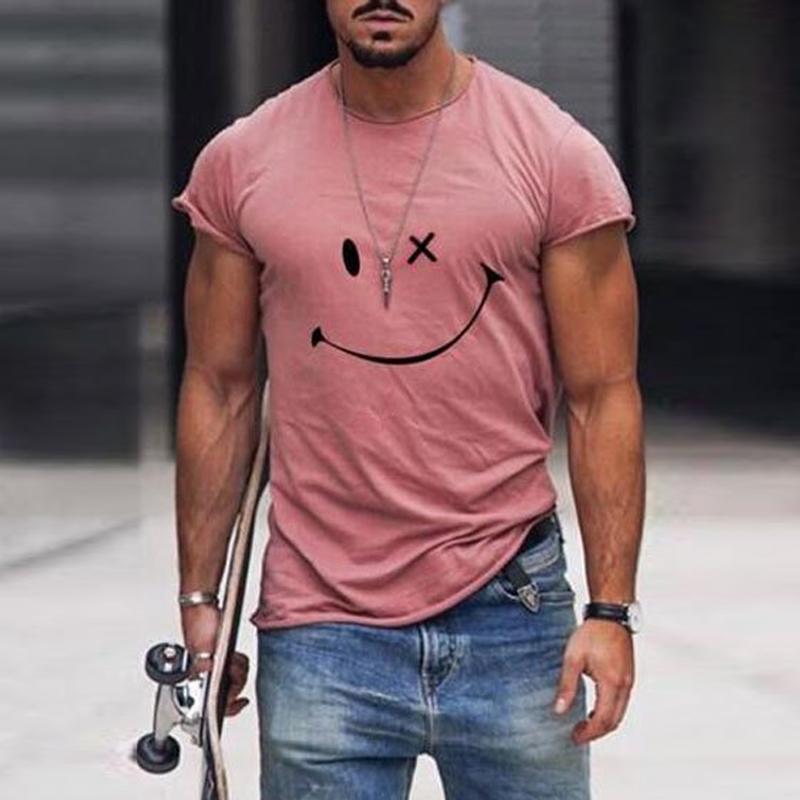 Image of Men's Smiley Face Graphic T-Shirt