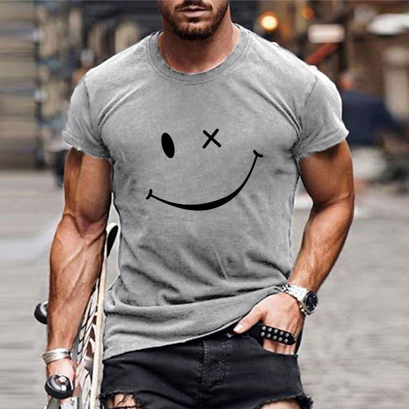 Image of Men's Smiley Face Graphic T-Shirt