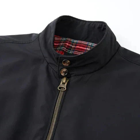 Image of Men's Stand Collar Bomber Jacket