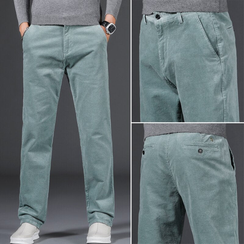 Image of Men's Straight Leg Corduroy Pants
