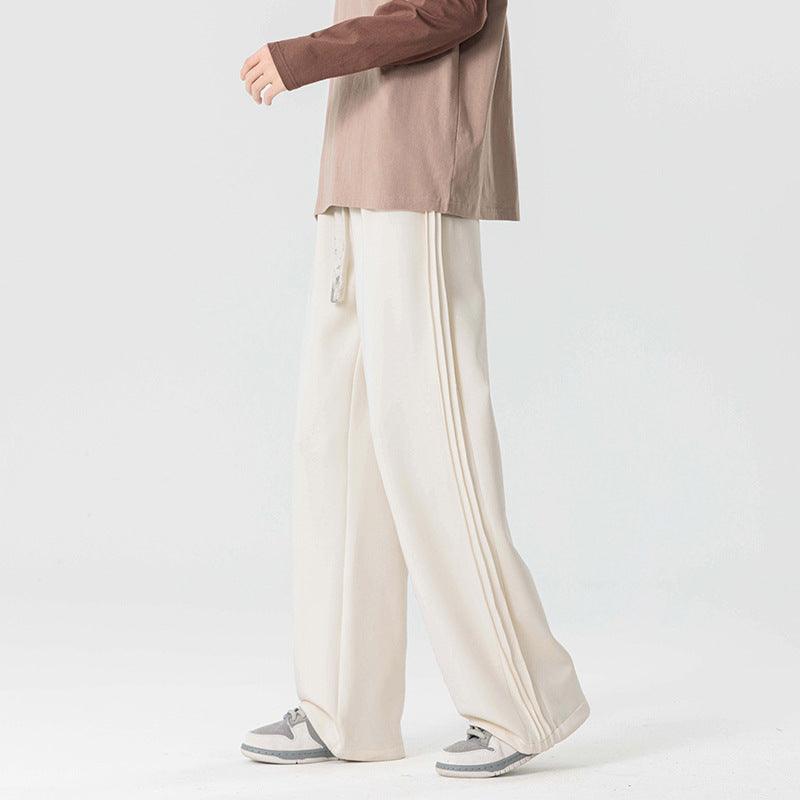 Image of Men's Wide Leg Drawstring Pants