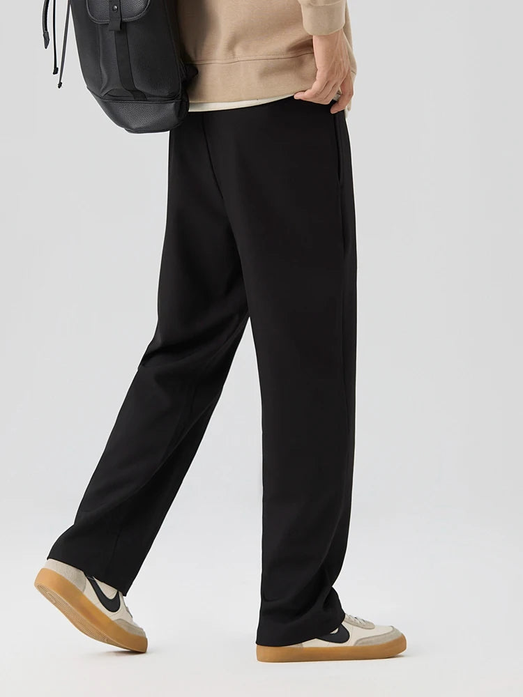 Image of Men's Wide Leg Pleated Pants