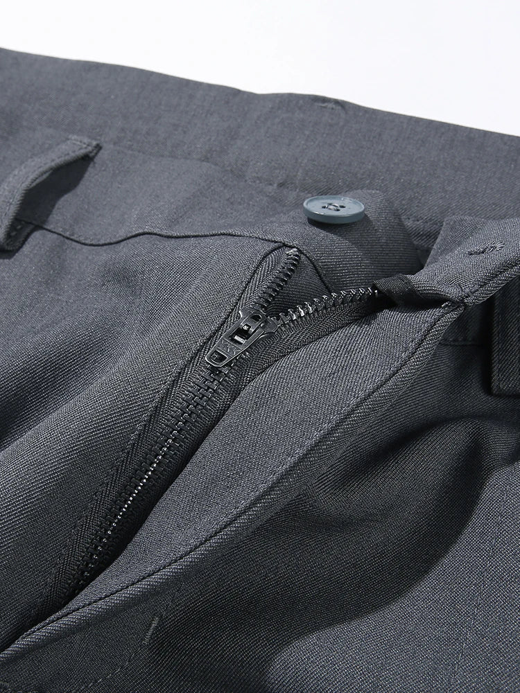 Image of Men's Wide Leg Pleated Pants