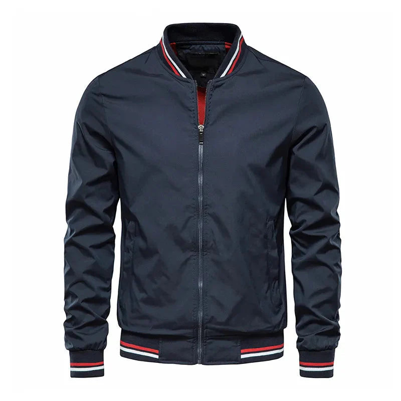 Image of Men's Zip Up Bomber Jacket