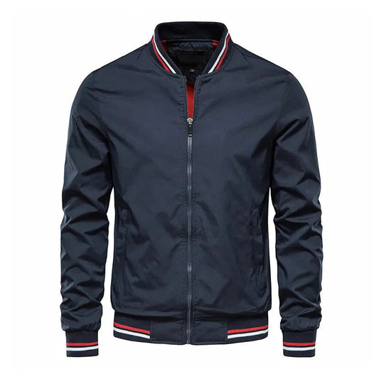 Image of Men's Zip Up Bomber Jacket