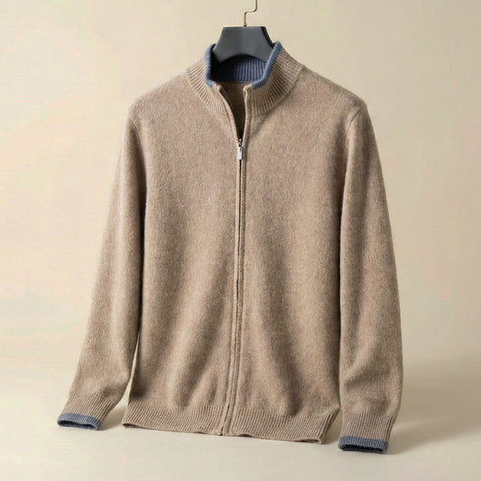 Image of Men's Zip Up Cardigan
