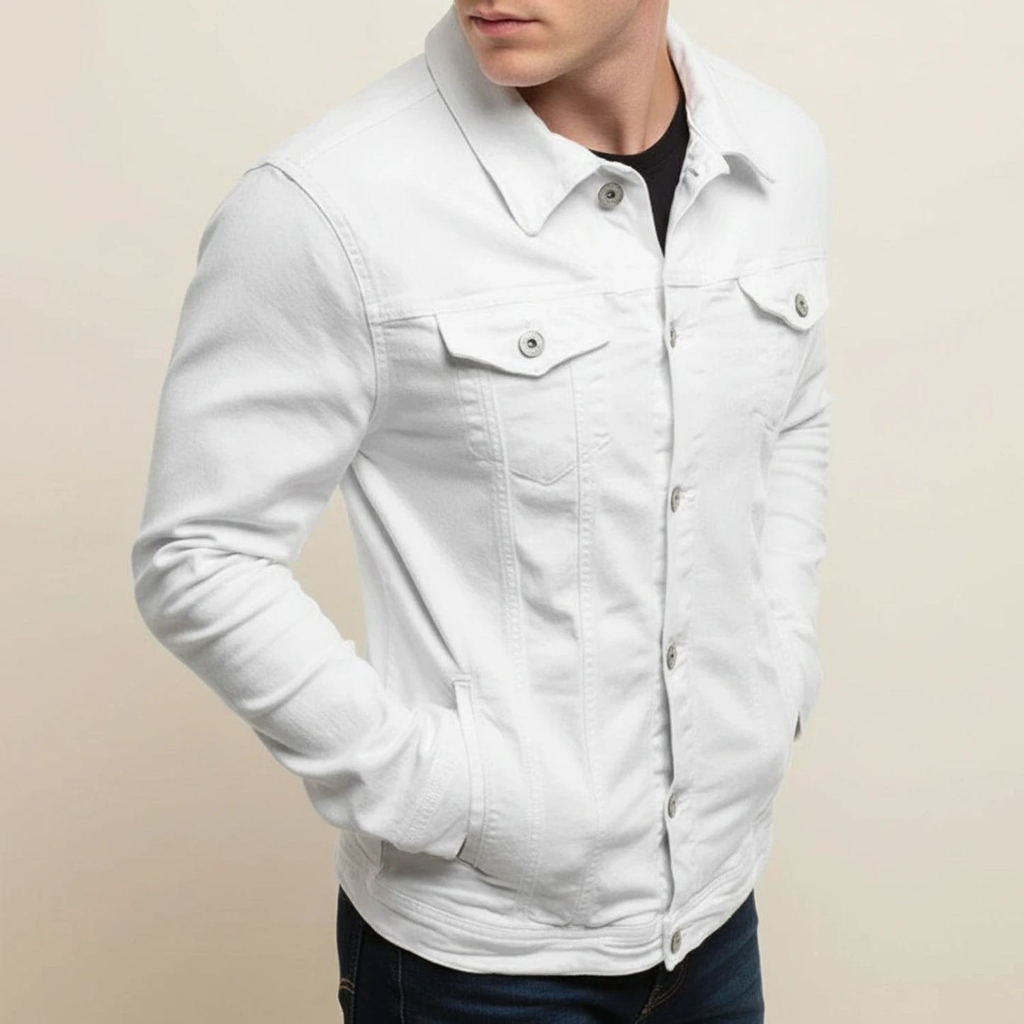 Men's Casual Trucker Jacket