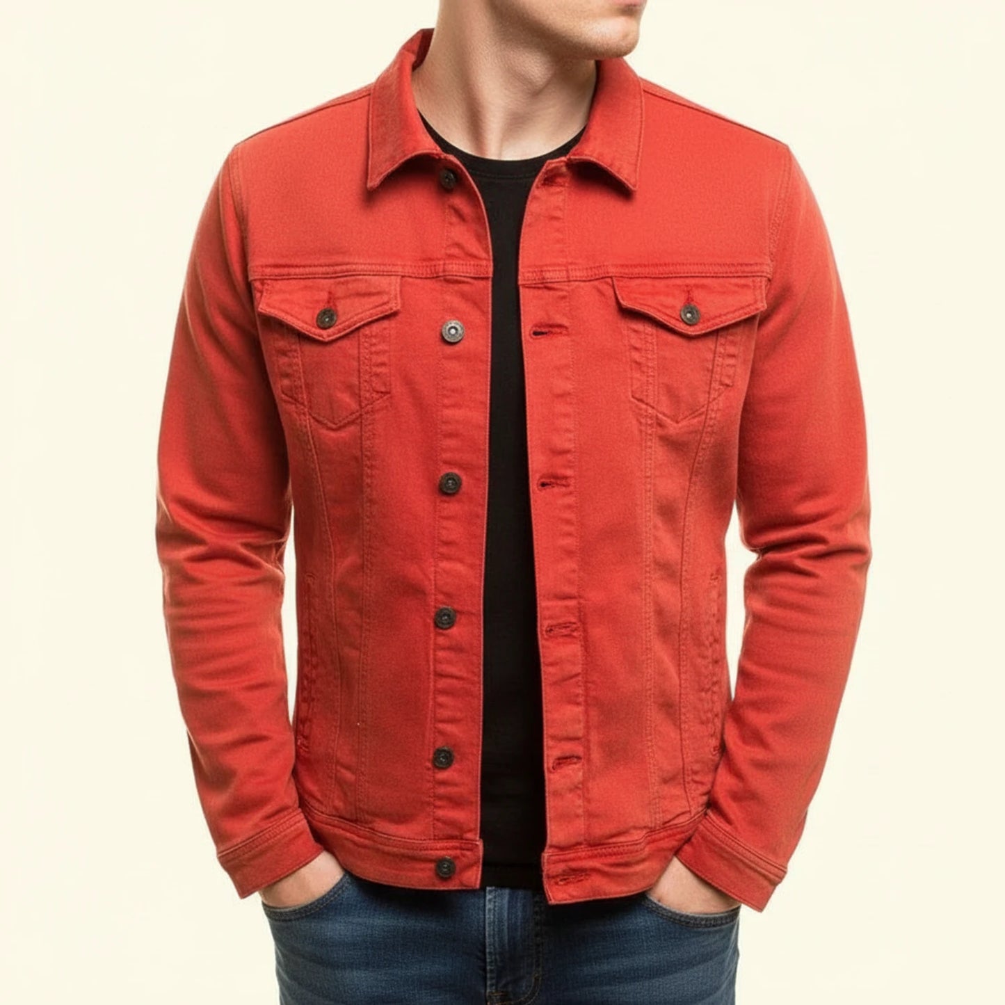 Men's Casual Trucker Jacket