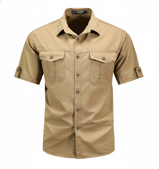 Men's Short Sleeve Casual Shirt