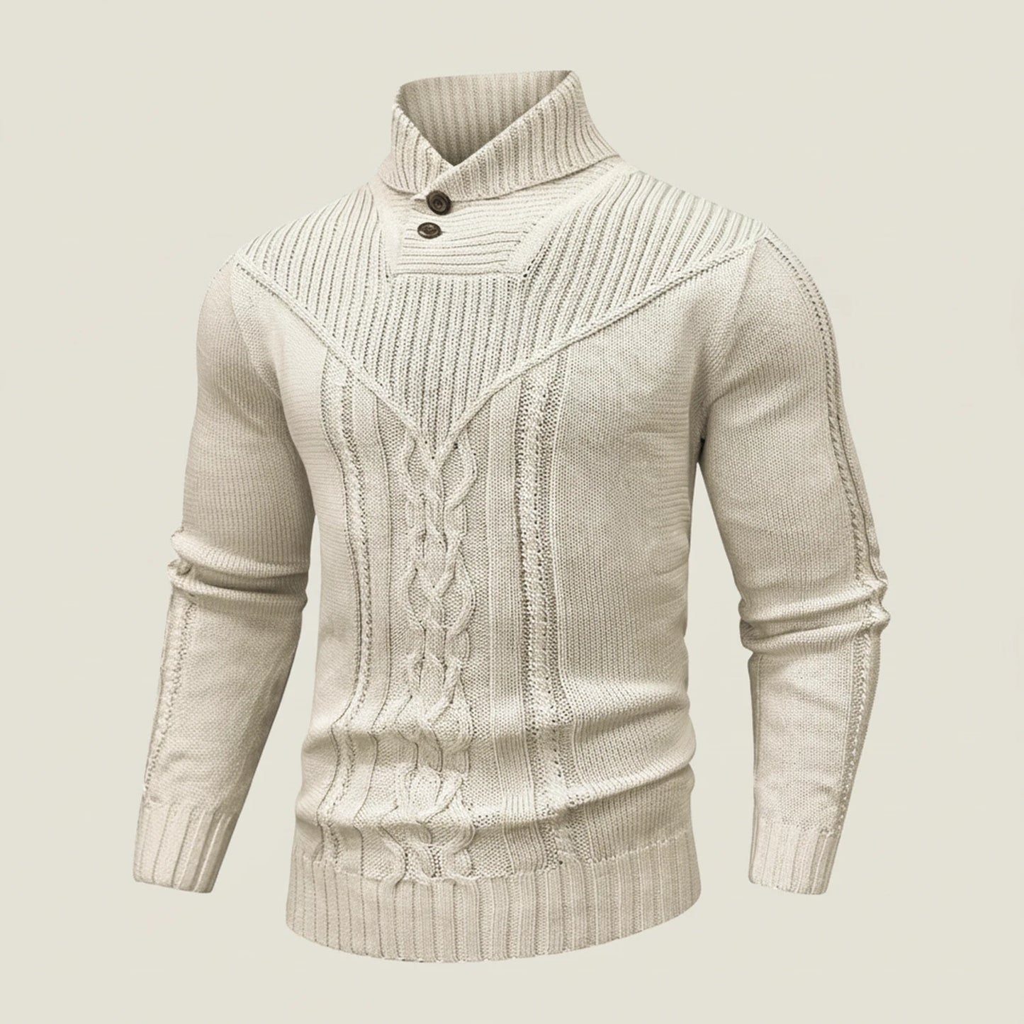 Men's Cable Knit Sweater Pullover