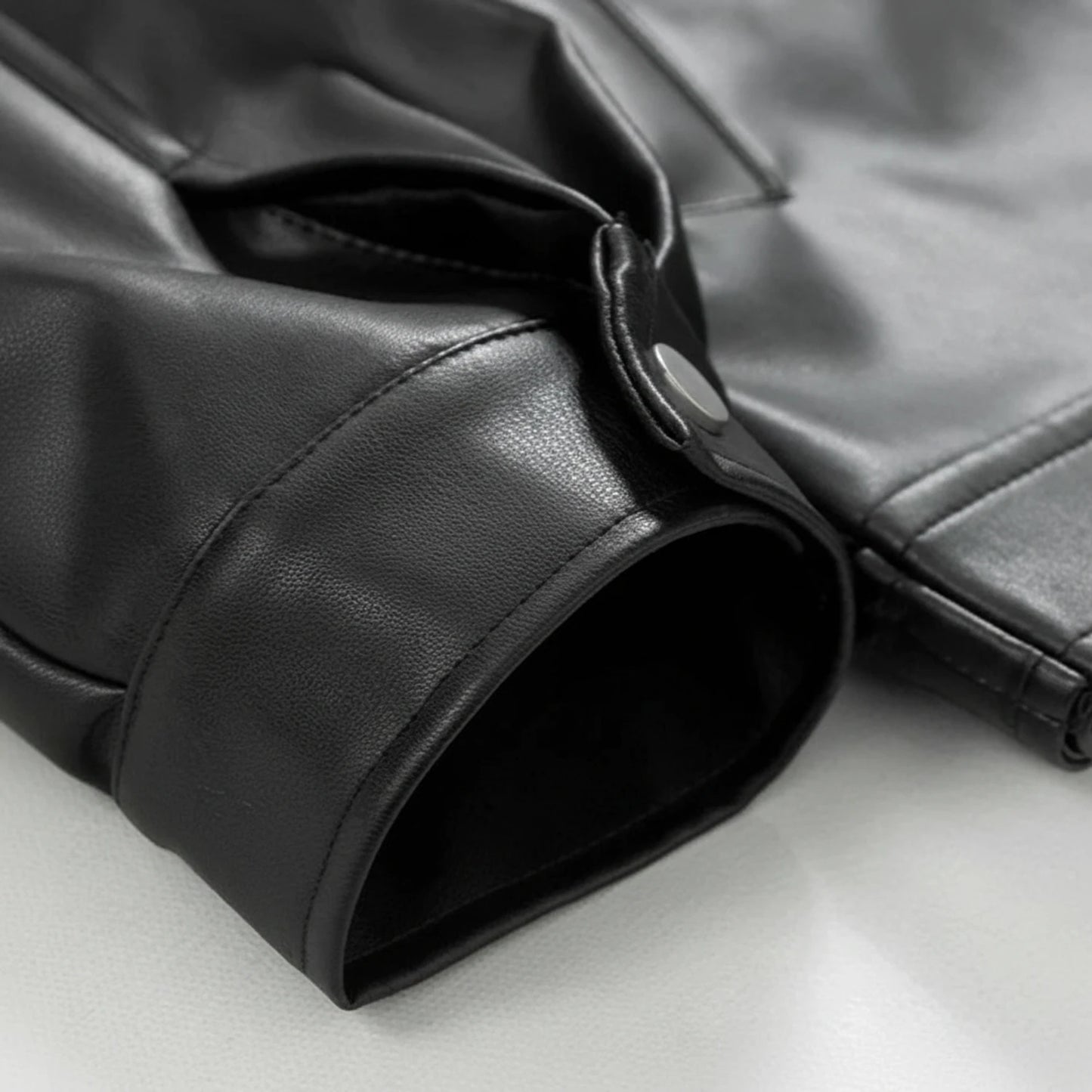 Men's Oversized Leather Jacket