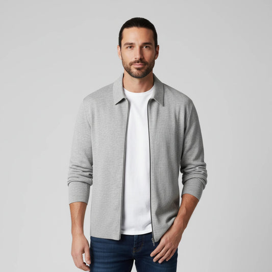 Men's Full Zip Sweater Jacket image