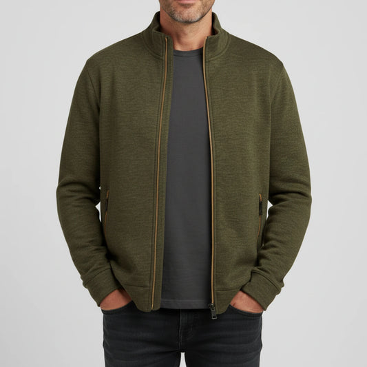 Men's Full Zip Sweater Jacket image