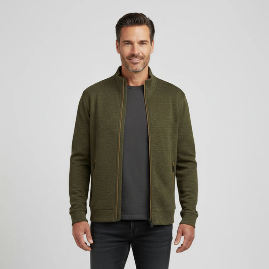 Men's Full Zip Sweater Jacket image