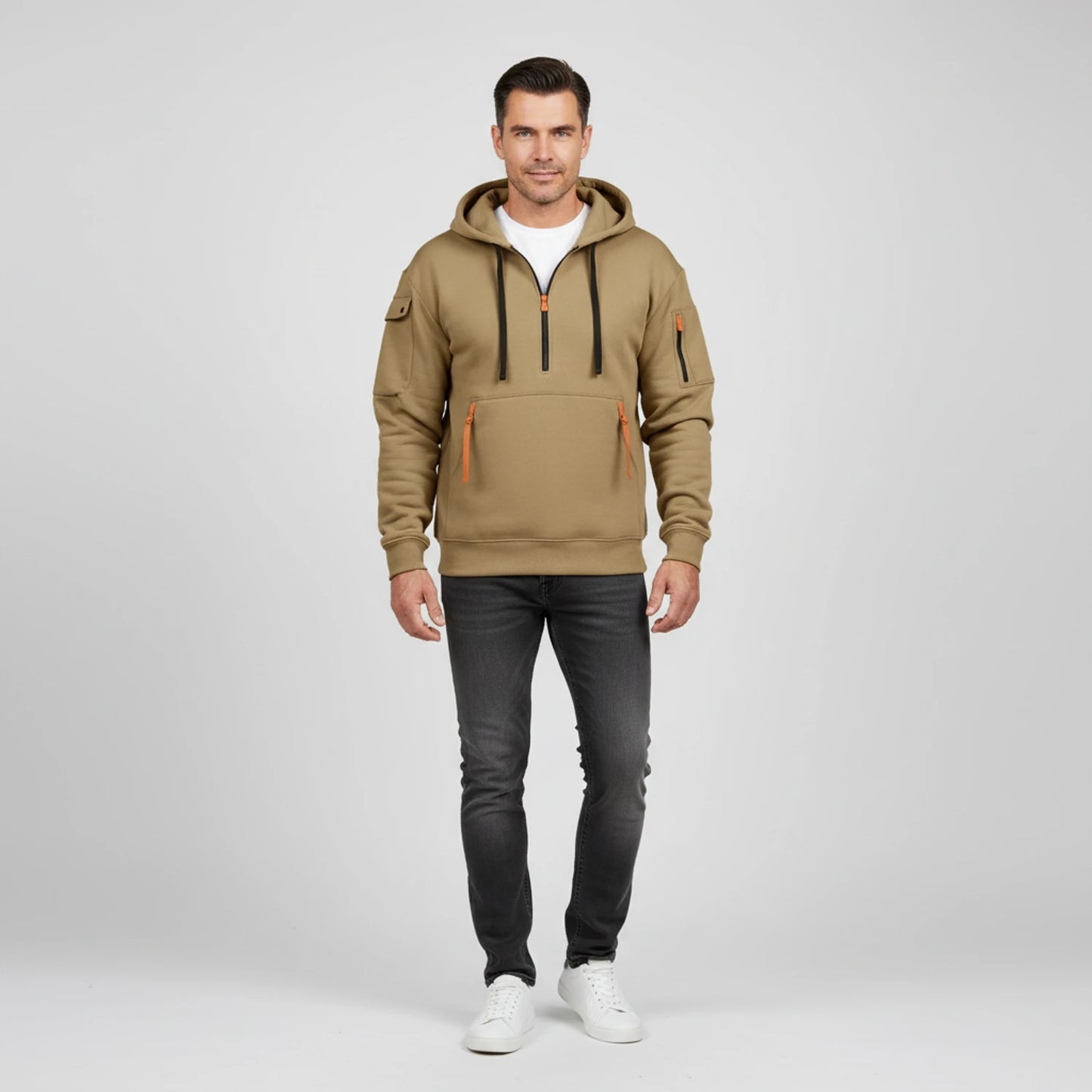 Men's Half-Zip Hoodie