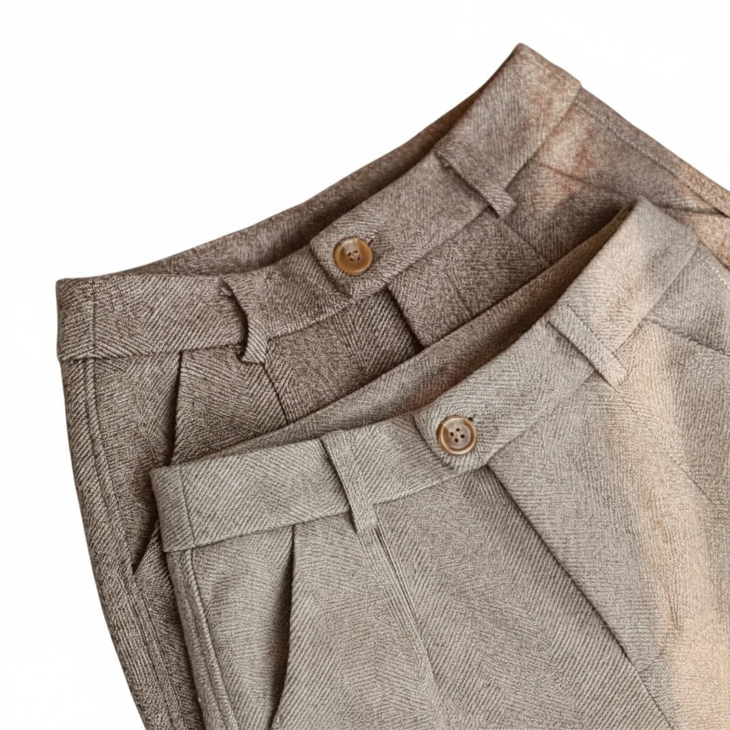 Men's Herringbone Dress Pants