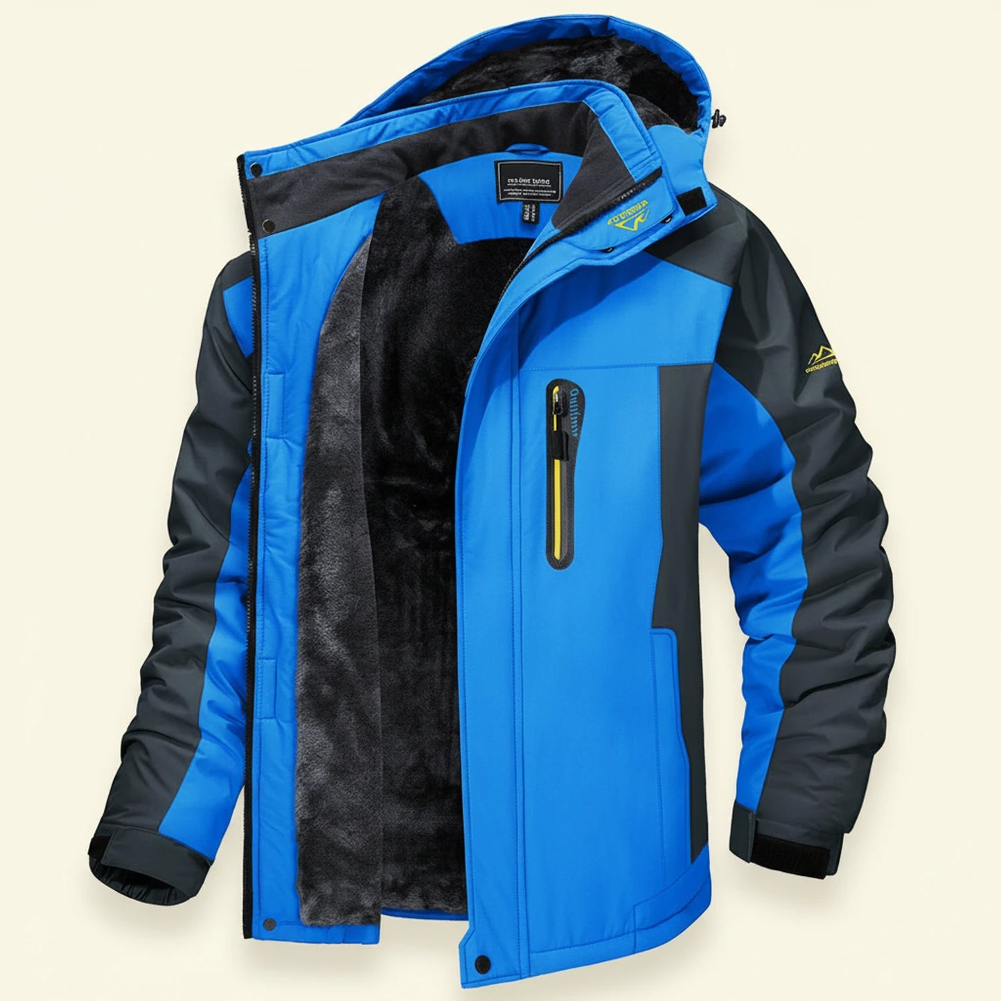 Men's Waterproof Outdoor Winter Fleece Jacket