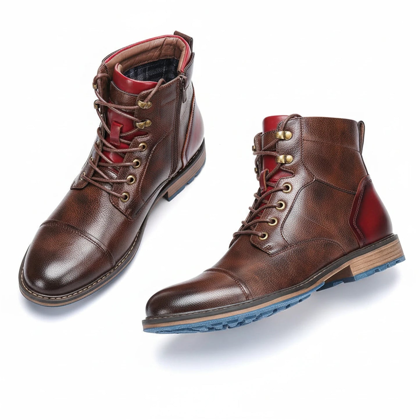 Men's Lace-Up Ankle Boots