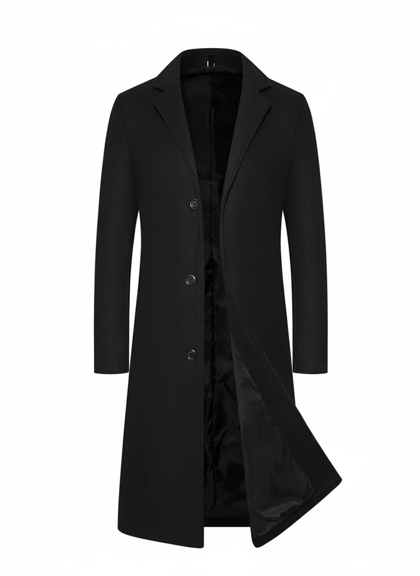 Men's Formal Classic Long Overcoat