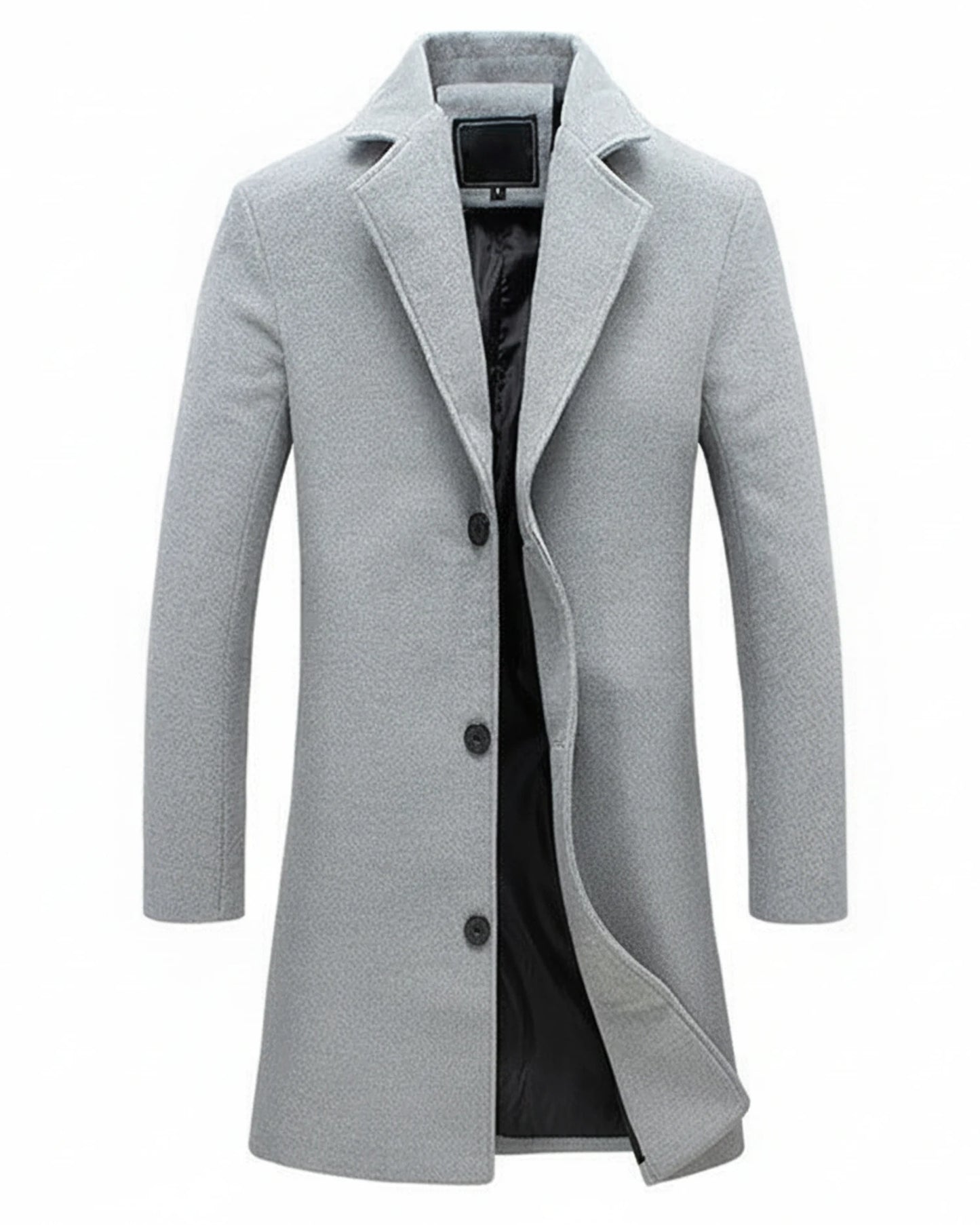 Men's Classic Formal Long Overcoat