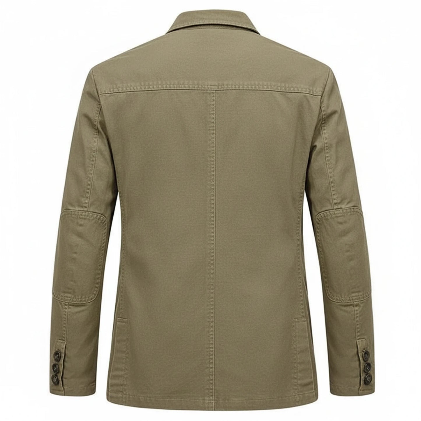 Men's Notch Lapel Blazer Jacket