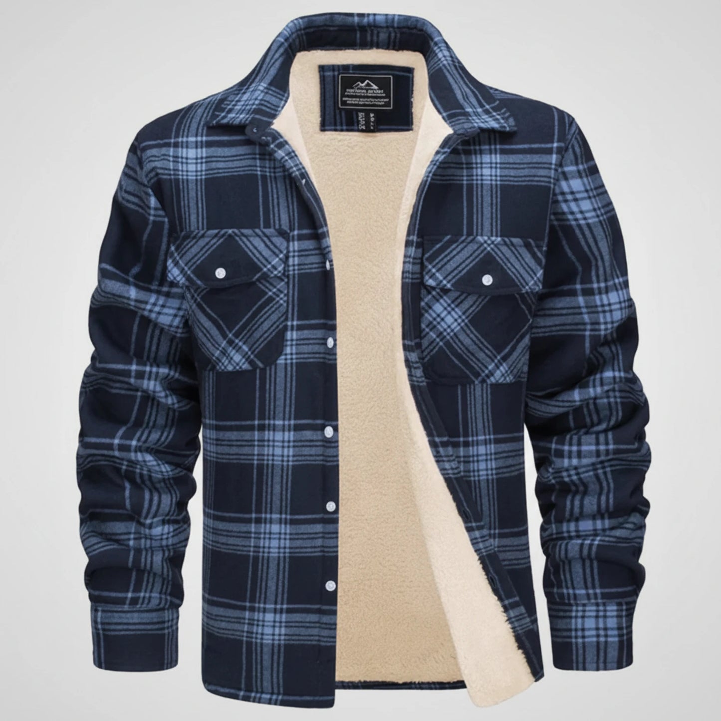 Men's Classic Plaid Flannel Jacket