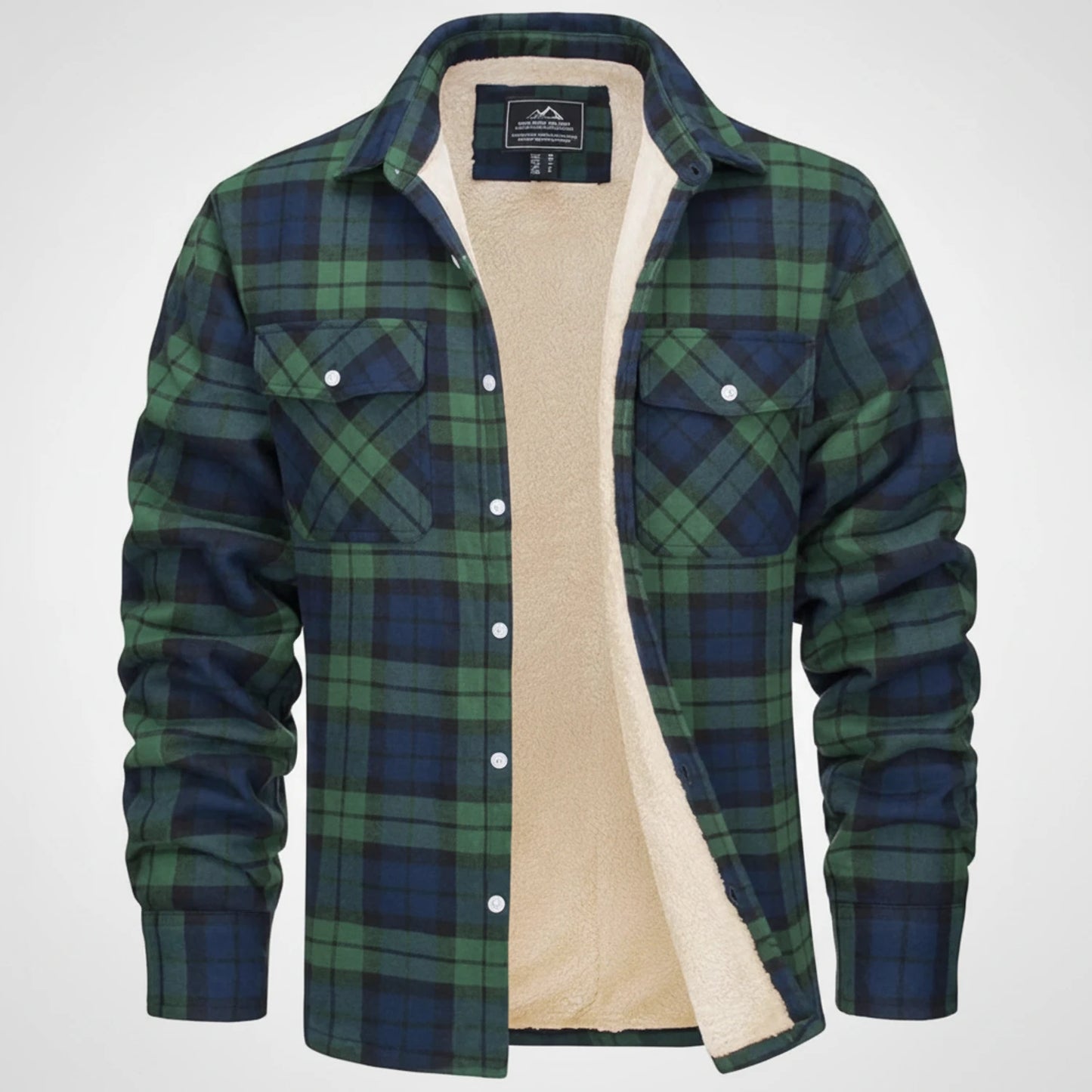 Men's Classic Plaid Flannel Jacket