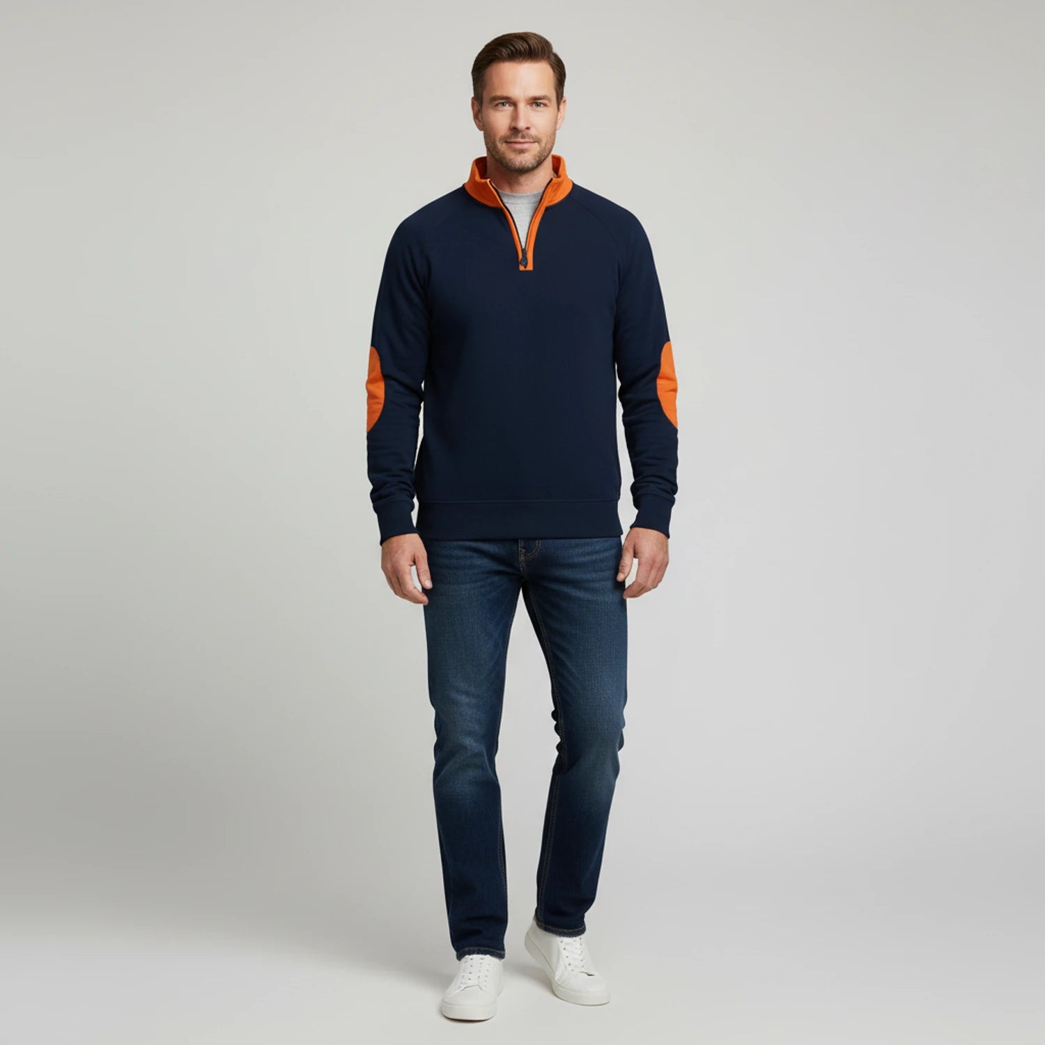 Men's Quarter Zip Sweater image