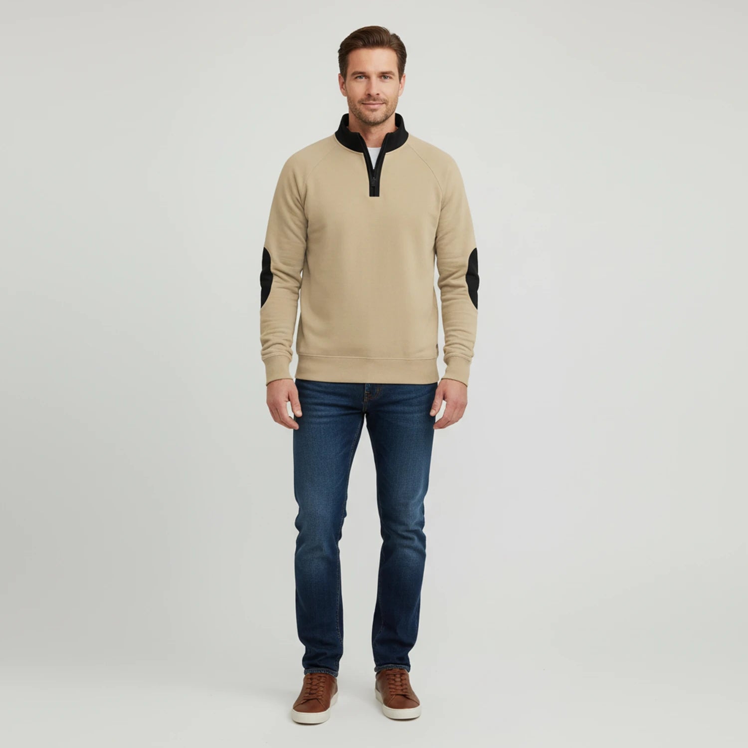 Men's Quarter Zip Sweater image