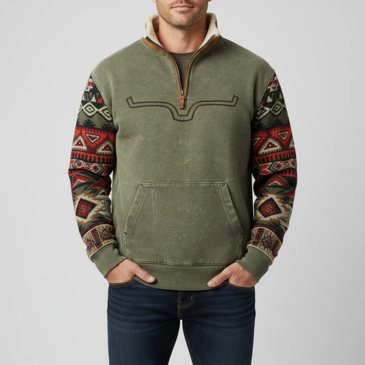 Men's Quarter-Zip Sweater