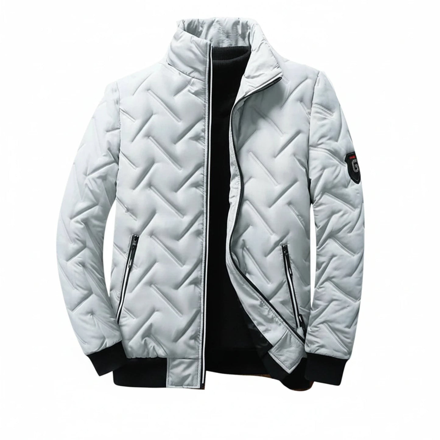 Men's Slim Fit Quilted Puffer Jacket