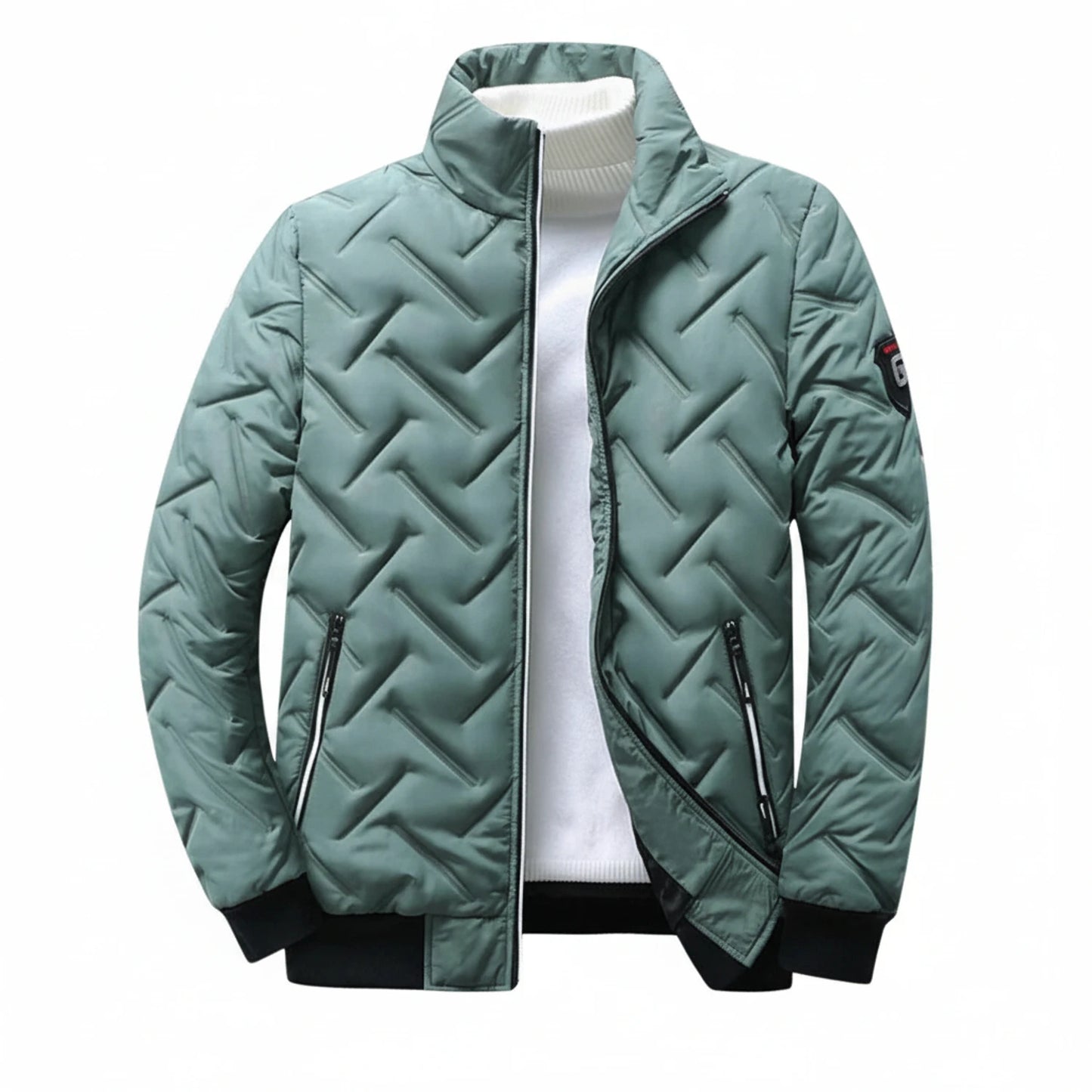 Men's Slim Fit Quilted Puffer Jacket