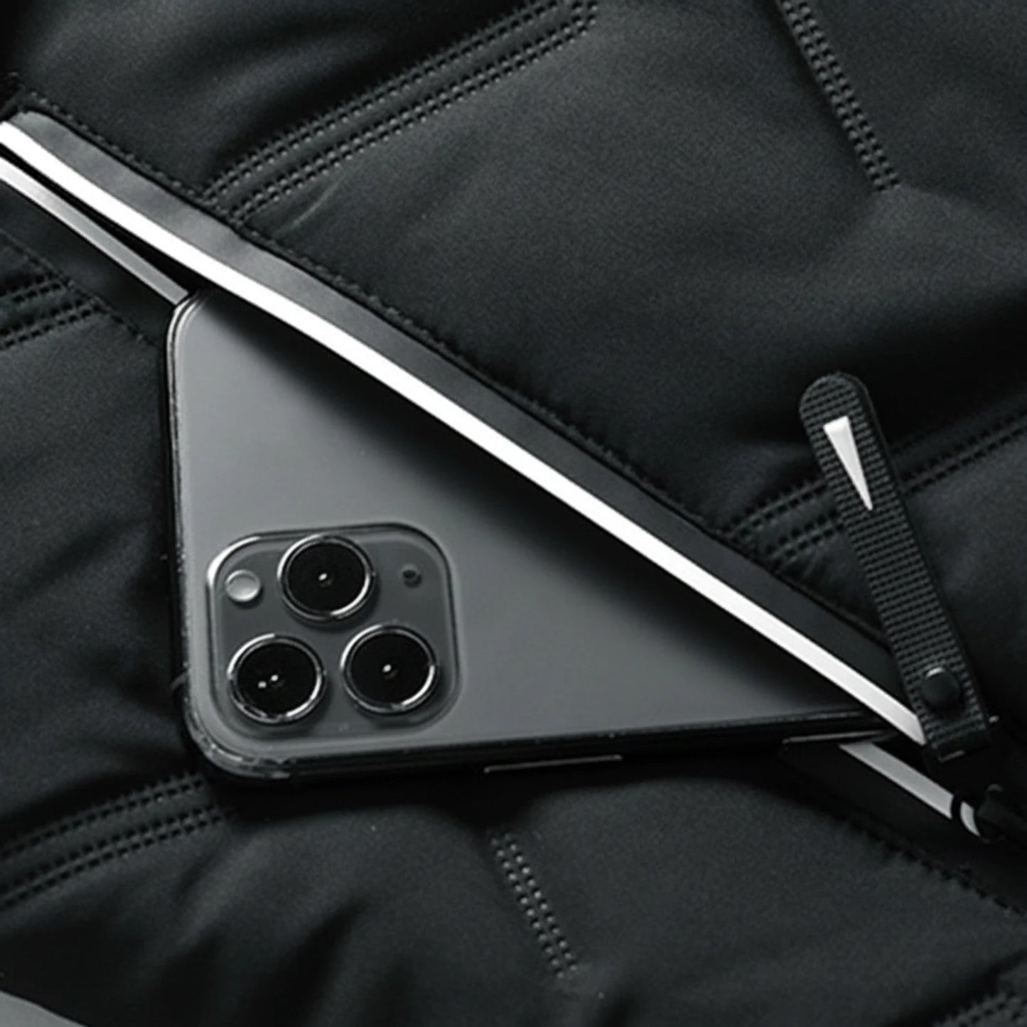 Men's Slim Fit Quilted Puffer Jacket