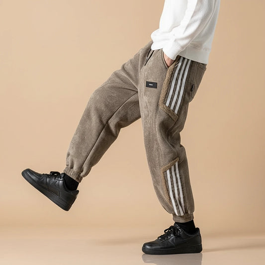 Men's Relaxed Fit Striped Pants